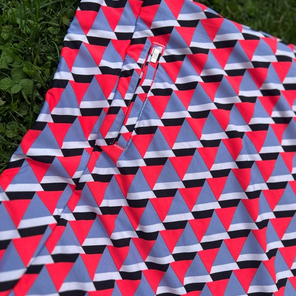 Tail White Label Bright Colored Triangular Pattern Tennis Golf Skort NWOT - Picture 7 of 8